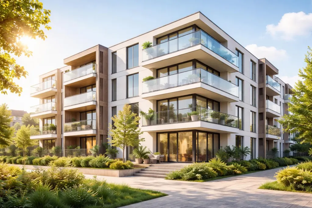 Modern residential architecture (illustrative)